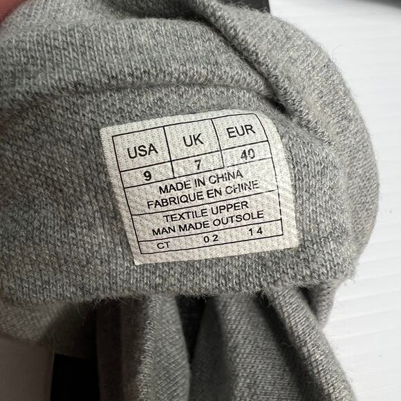 Sanuk Thong Sandals Gray Yoga Sling Slingback Size 9 - Picture 5 of 5